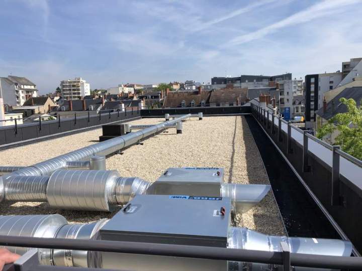 Terrasse inaccessible