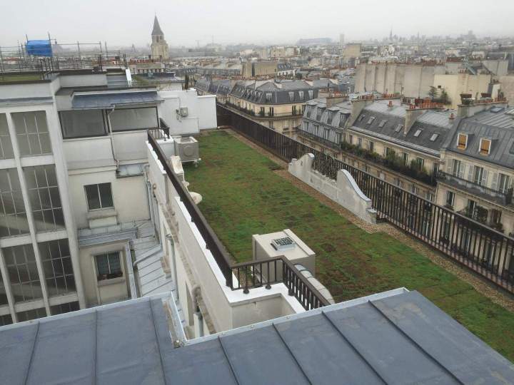  Etanchéité bitumineuse avec protection par végétalisation Île-de-France